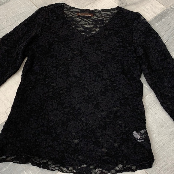 NWOT Surrealist mesh top - Picture 7 of 9